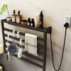 1PCS Bathroom Hanger Clips Heated Towel Radiator Rail Hook Holder Multi-Purpose Drying Rack Hook Towel Clothes Storage Racks