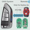 DR CAS3 System ID46 Chip 315/434/868 MHz Halbe Smart/Keyless Go Auto-Fernschlüssel für BMW 1 3 5 X3 X5 X6 E60 E61 E70 E71 E87 E90 Z4