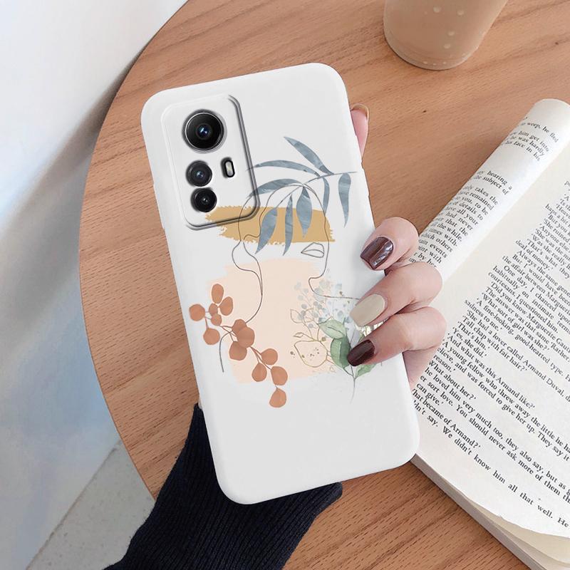 Cover For Redmi Note 12S Phone Case Fashion Vintage Leopard Painted Shell Soft Silicone Funda For Redmi Note12S Capa 6.43" Bags