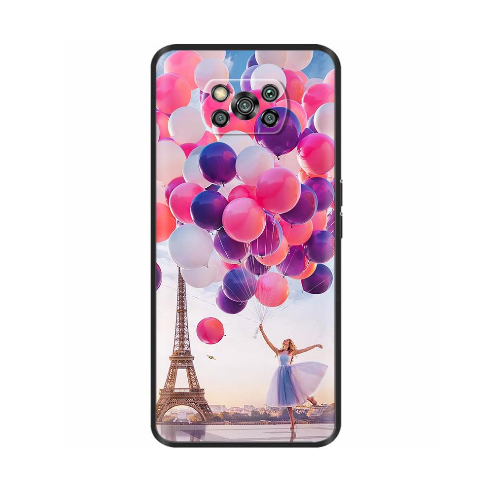 Cover For Xiaomi Poco X3 Pro Case Soft Silicon Black Phone Casse for Poco X3 NFC Case for Poco X 3 NFC PocoX3 Pro TPU Capa Funda
