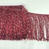 Sequin Encryption Thickened 20Cm Wide Nylon Row Beard Latin Dance Fringed Lace Dance Clothing Accessories