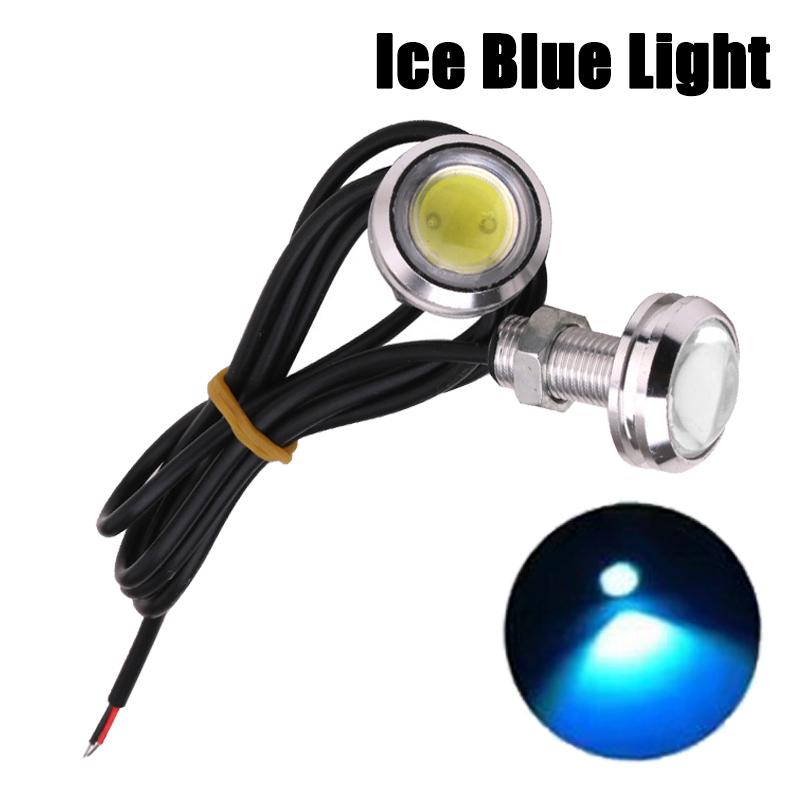 2Pcs Universal Car Motor Eagle Eye DRL Led Daytime Motorcycle Backup Reversing Parking Signal Automobiles Lamps Car Styling 12V