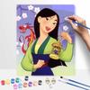 Disney Mulan Mushu DIY Oil Painting Art Painting Kit Home Wall Decor Handmade Gift Beautiful Anime Figure Wall Art Canvas Painting