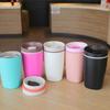 Portable Vacuum Insulated Cup Stainless Steel Sports Kettle Drinkware Thermos Bottle  Student