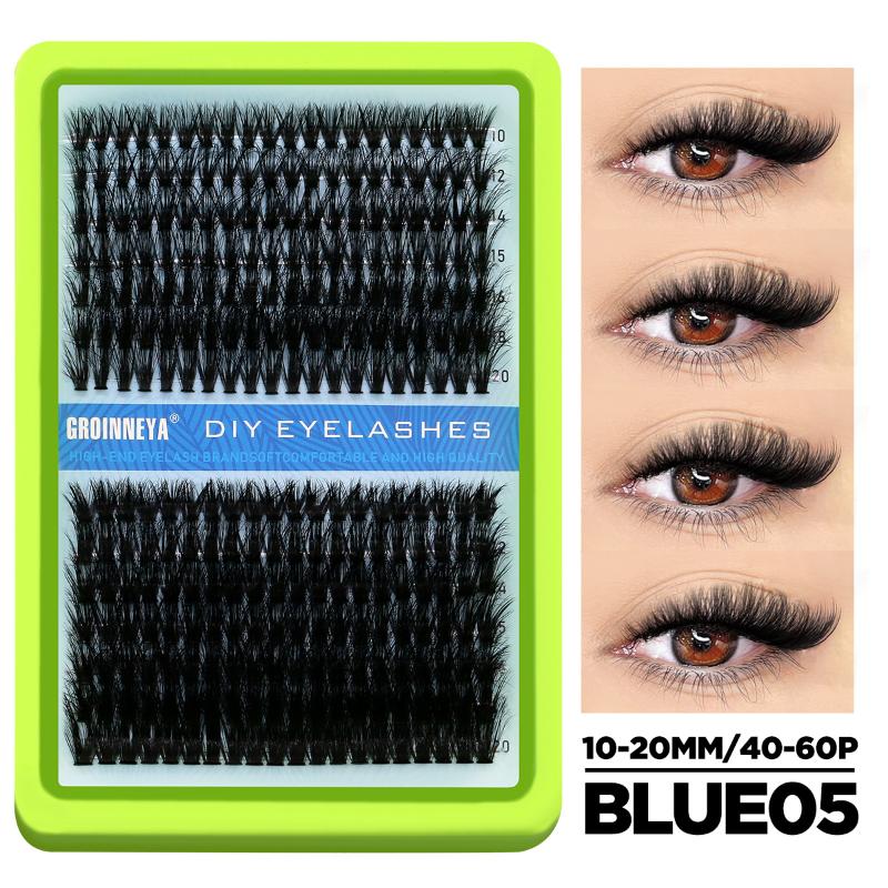 Cluster Lashes Individual Eyelash Extensions Mixed Length Full Volume Lightweight for Glam Look Occasions