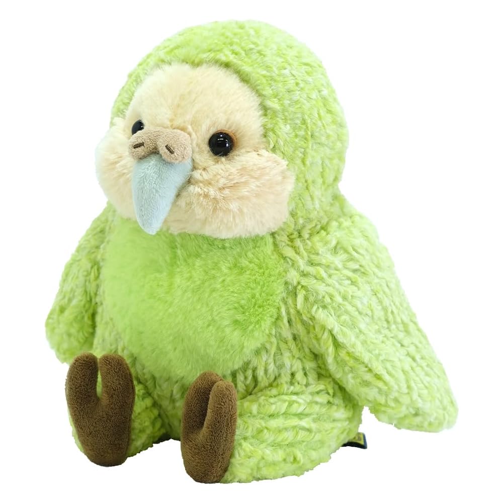 Sunlemon Fluffies Kakapo Plush Toy 20x22x20cm Cute Animal Rare Creature Series