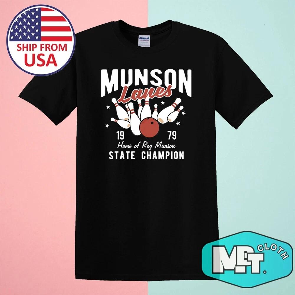 Roy Munson Bowling Lanes Kingpin Ernie Mccracken Men s Black Size S-5XL L