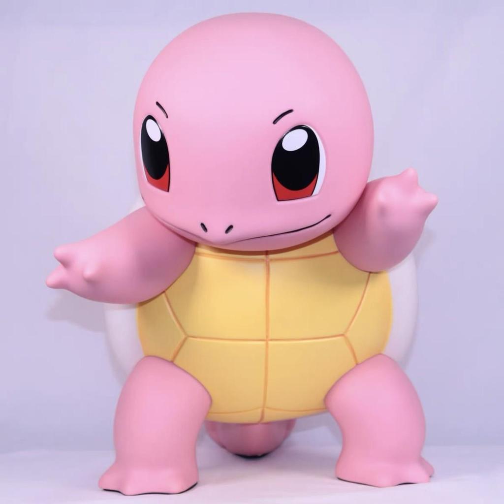 Tsundere Squirtle Golduck 1:1 Pokemon Figurine - Large Trendy Toy