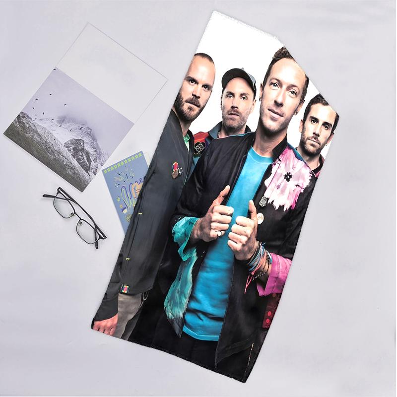 Coldplay Fashion Beach Towel: Ideal for Summer Adventures Soft, absorbent and quick drying suitable for swimming and bathing