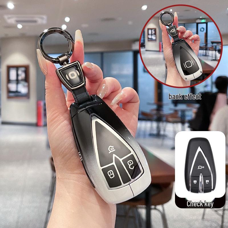 Changan Qiyuan A07 Schlüsseletui für Modelle 25/24: 515 Elite, Premium 710 Flaggschiff mit Metallgehäuse und High-End-Schnalle