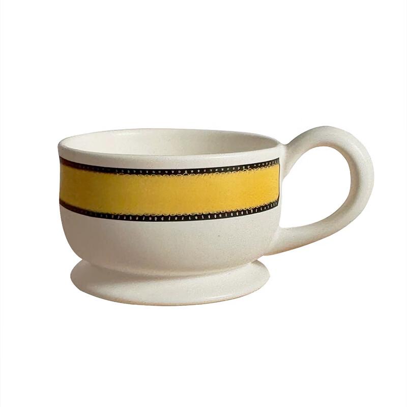 SoftServe Butter Ribbon Ceramic Cup