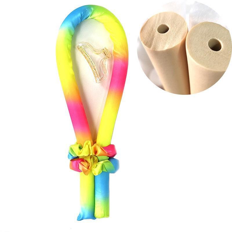 

Бигуди для волос, без нагрева, повязка на голову, щипцы для завивки, пенопластовые щипцы для завивки, шелковая лента для завивки волос, кольцо для волос, инструменты для укладки волос своими руками, кудри для волос free size красный