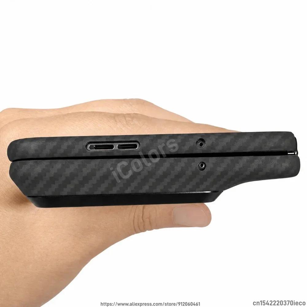 For Motorola Razr Fold Aramid Carbon Fiber Case Magnetic with MagSafe Ultra Thin Lightweight Armor Protective Cover