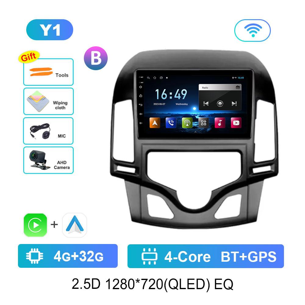 Android OS Car Radio Multimedia Player for Hyundai I30 2006 - 2011 WiFi GPS Navigation DSP Stereo Split Screen BT Head Unit