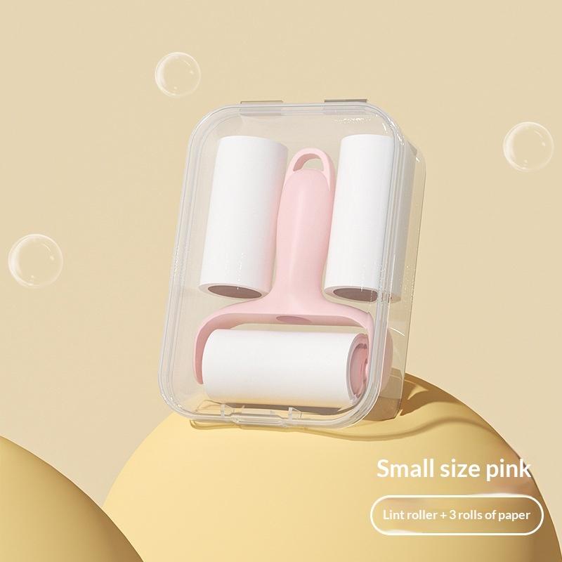 Mini Lint Roller Portable Sticky Roller High Adhesive For Pet Hair Clothes Dust Removal Cleaning Tool