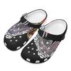 Cartoon Printed EVA Clogs for Women Men Breathable Lightweight Slip On Casual Footwear Soft Sole Summer Sandals Daily Walking