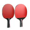 2Pcs Professional Table Tennis Beginner Wood Racket Set Sports Ping Pong Bat