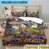 3pcs Custom Name Ed Eddy Mystery Bedding Set Includes 1 Duvet Cover & 2 Pillowcases for All Seasons Dormitory Home Decor Christmas gifts