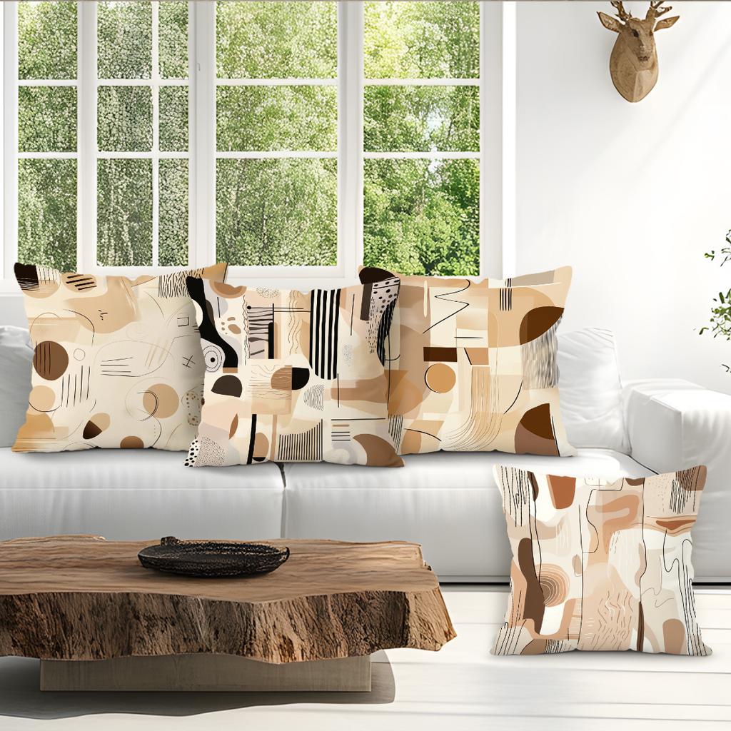 Abstract Art Cushions Pillowcase Polyester Cushion Cover Throw Pillow Pillowcover Home Car Sofa Decor