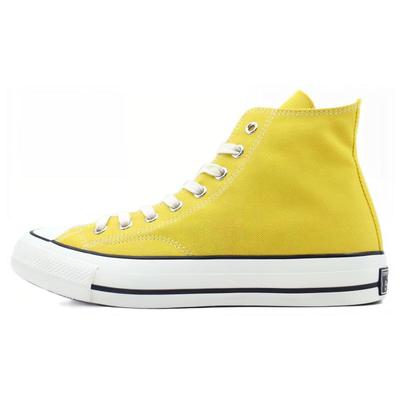 Chuck 70 Comfortable Durable Lightweight High Top Espadrilles Unisex Yellow