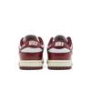 Nike Womens Dunk Low Premium 'Vintage Red' (women's sizes) White / Team Red / Coconut Milk Skate Shoes FJ4555 100