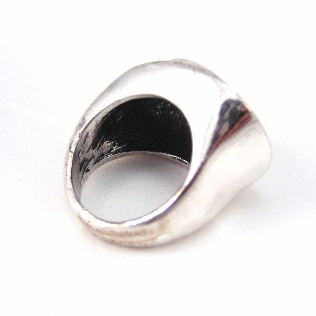 Designer Ring 'Scarlett' Black Gray