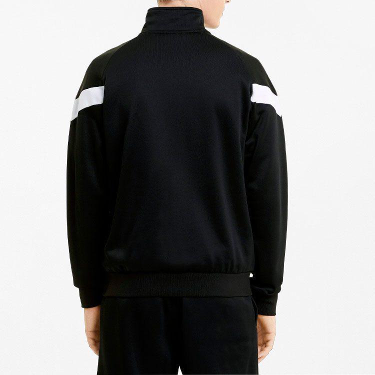 PUMA Jackets Unisex Black Stand Collar Moderate Soft Shell 532930-01