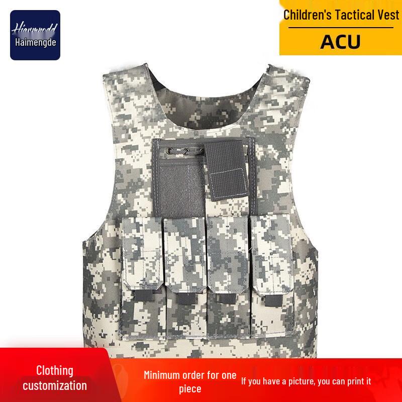 Haimengde Kinder Taktische Camouflage Weste