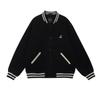 KANGOL Corduroy Varsity Jacket Black 8554