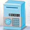Automatischer Mini-Safe Münzen Bargeld Sparen Spardose Passwort Zähler Code Schlüsselschloss Münzbank Geldautomat Kind