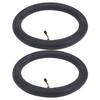 2Pcs Inner Tube Replacement Butyl Rubber Tyre W Bend Valve for Folding Bicycle Bike14x2.125in