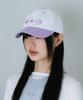 Epeueidi Og Logo Ball Cap (White/Purple)
