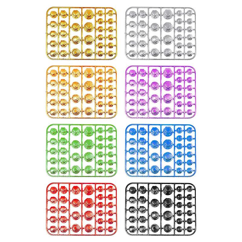 30 Stück/Set Motorrad Schraubenkappen Abdeckung Kopf Körper Dekorativ Motor Mutter Bolzen Kappen Für Yamaha Kawasaki Honda Auto Fahrrad Zubehör