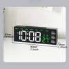 Digital Alarm Clock TEMP Date Week 3 Medication Reminders 2 Alarm 3 Levels Brightness USB Output Charging Port 12/24H LED Clock