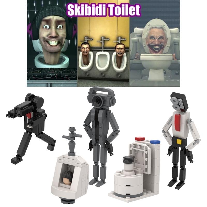 Moctribe Skibidi Toilet Building Blocks Toy For Emotional, Visual And Intellectual Development
