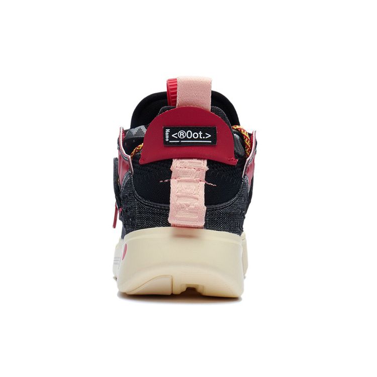 Li-Ning Wudao Ace Fabric Leather One-Piece Weave Anti-Slip Wear-Resistant Low-Top Sports Casual Shoes Men Sneakers Cold-Sand-Black AGWR019-2