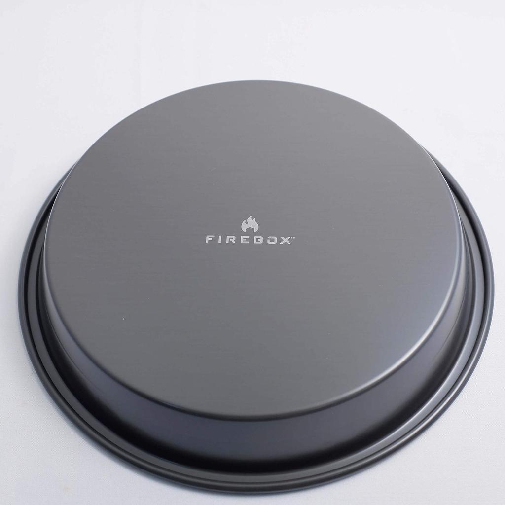 FIREBOX Cowboy Plate, Deep Dish Type, H.A.A. Aluminum, Large Size, Tableware [Genuine Japanese Product] Outdoor Camping BBQ Bushcraft Barbecue