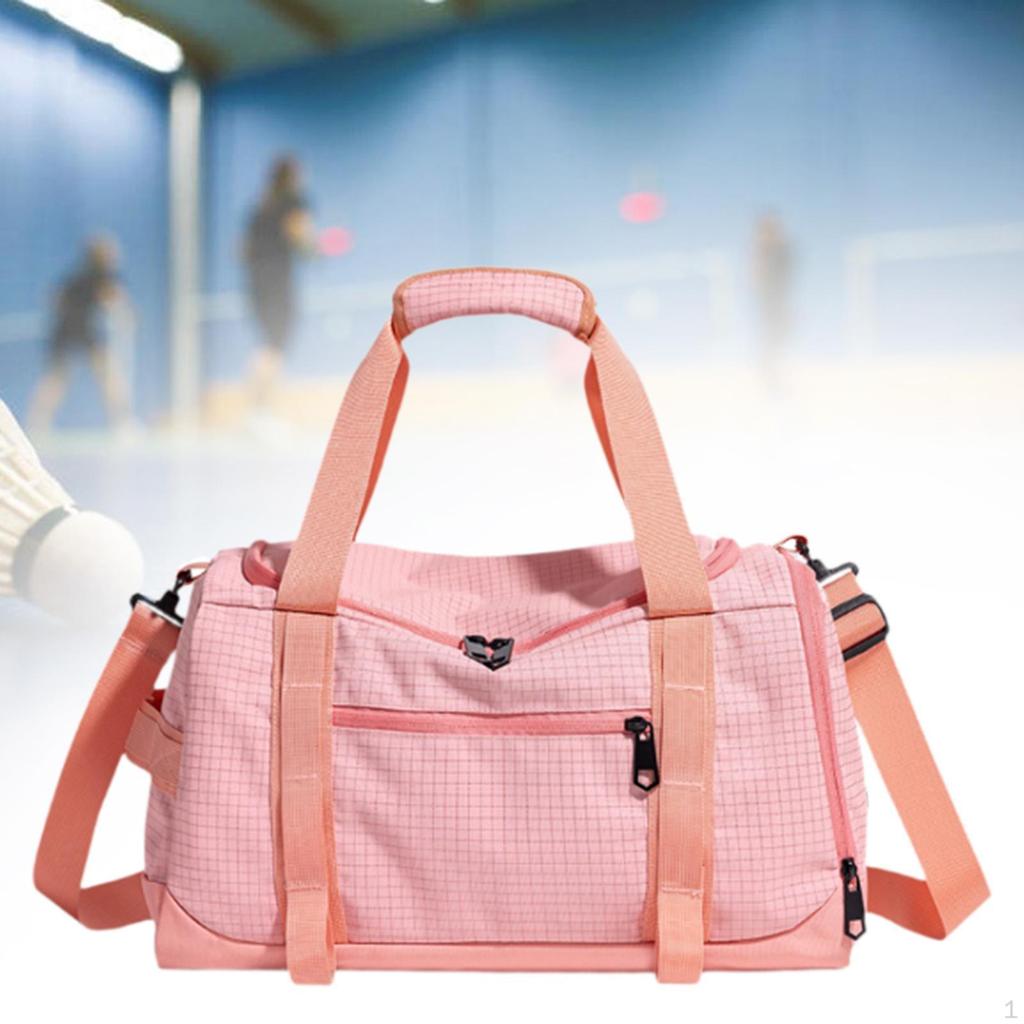 Gym Bag Dry and Wet Separation with Shoe Compartment Adjustable Strap Easy To Carry Luggage Sports