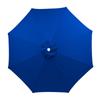 Outdoor Patio Umbrella Replacement Canopy, 8 Ribs Umbrella Canopy Cover Replacement Fabric, Parasol Cover Replacement UV