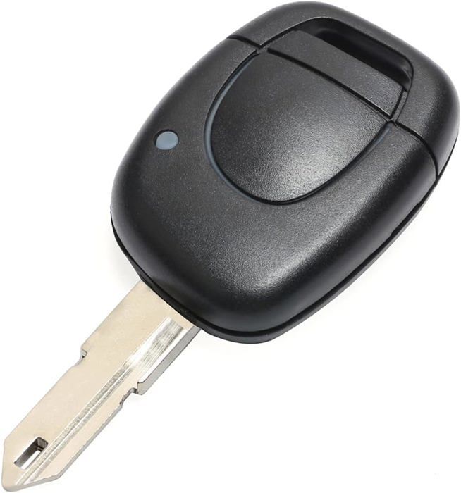 Schlüsselhülle 1 Taste Gehäuse Schlüssel Fernbedienung Clio 2, Autoschlüssel Fernbedienung für Re-Nault Twingo Clio 2 Master Kango