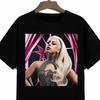 T-shirt Lady Gagi 7, Graficzny T-shirt Lady Gagi, Koszulki Unisex i Damskie, cyfrowy
