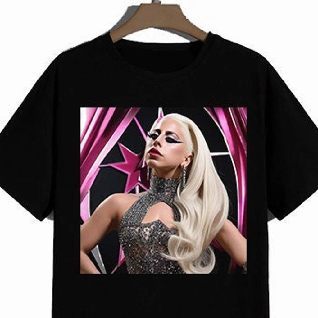 Lady Gaga Tshirt 7 , Lady Gaga Graphic Tee , Unisex and Women T Shirts, digital