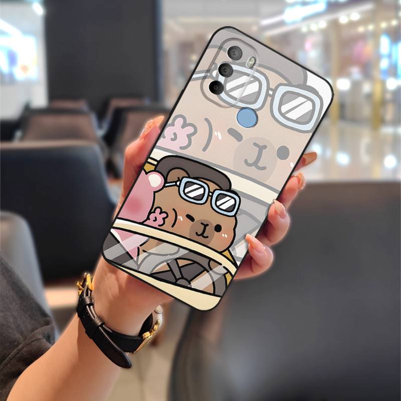 TPU Durable Phone Case For MOTO G31 With Fingerprint/XT2173-1 Anti-dust Back Cover Soft Case Cartoon Protective Silicone
