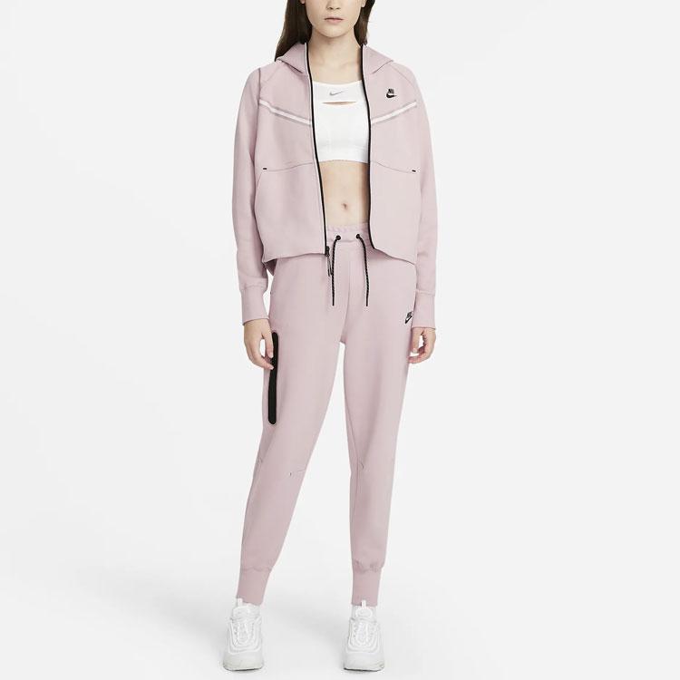 Nike Dámská ležérní tréninková bunda s kapucí pro běhání a trénink, svrchní oblečení, šampaňská CW4299-645