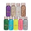 Lace Eye Shadow Gel Pouch Set (3 Pieces) Mermaid Sparkle Body Lotion Liquid Eye Shadow Set