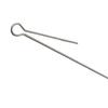 50Pcs Rotating Sequin Steel Wire DIY Modification Sturdy Anti-rust Wear-resistant Accessories Stainless Steel Spinnerbait Fly Hook Wire Long Needle