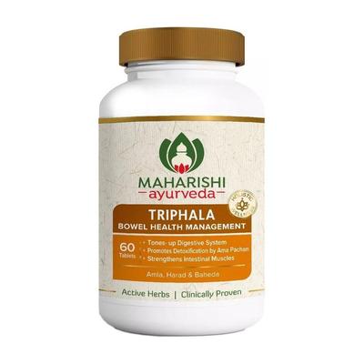 Triphala (60 Tabs, 1000 Mg), Triphla,
