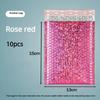 10pcs Holographic Shipping Bags Self-Sealing Foam Bag Portable Bubble Mailers Bag  For Business