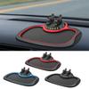 Anti-slip Car Phone Holder Pad Mat With Parking Number Plate 3 In1 Dashboard Pad Car Dash Organizer For Car Interior Accessories