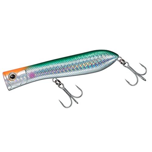 

Daiwa Salty Pop 95F Оранжевая голова Серебристая полоса Флеш сельди